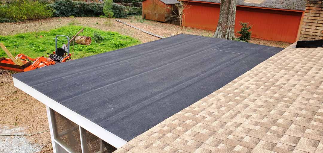 Roofing service example