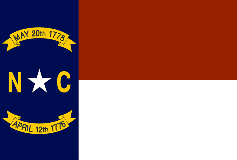 North Carolina state outline