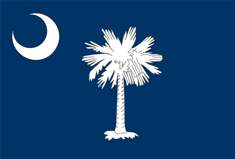 South Carolina state outline