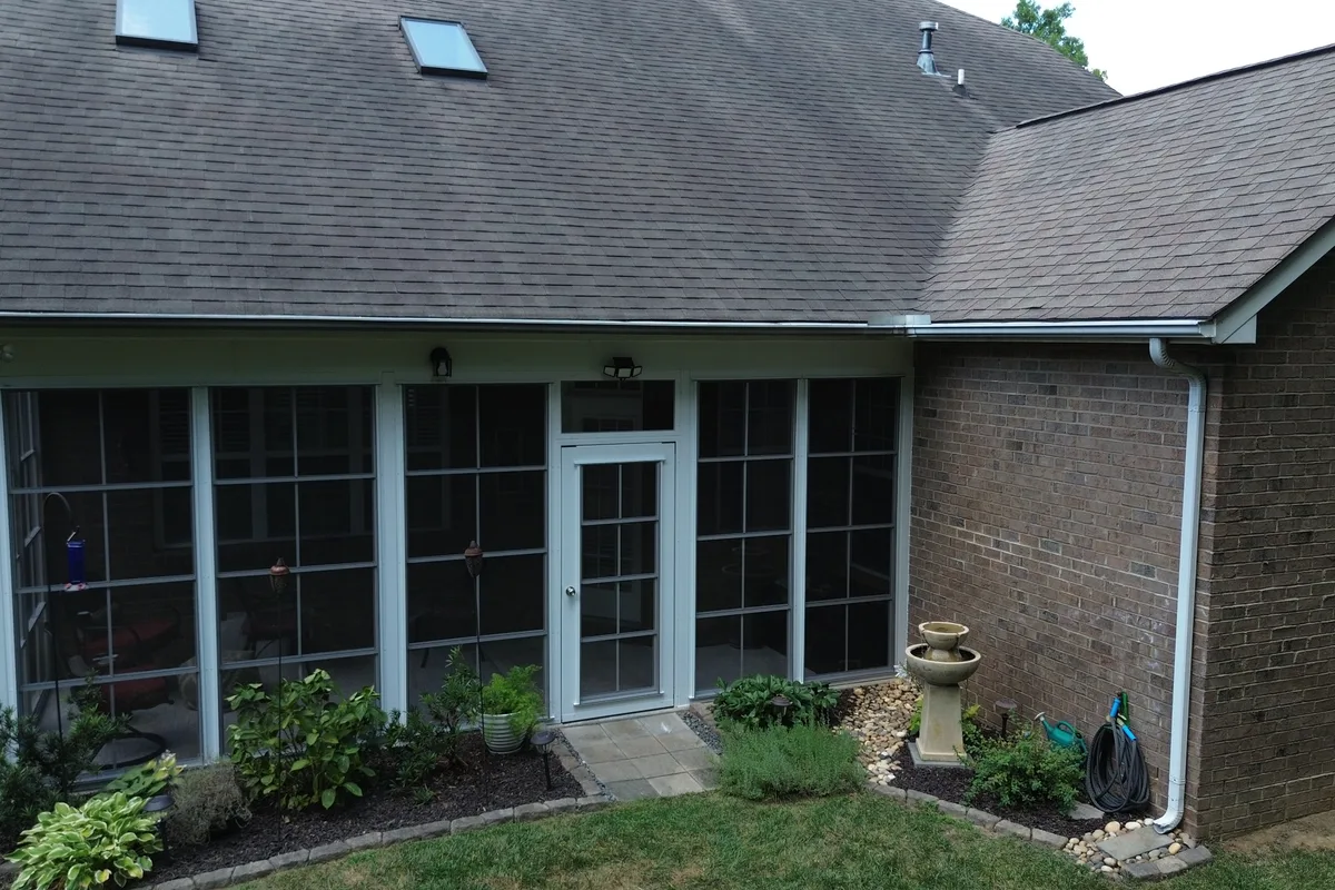 3-season enclosure installation detail Charlotte vinyl film contractor