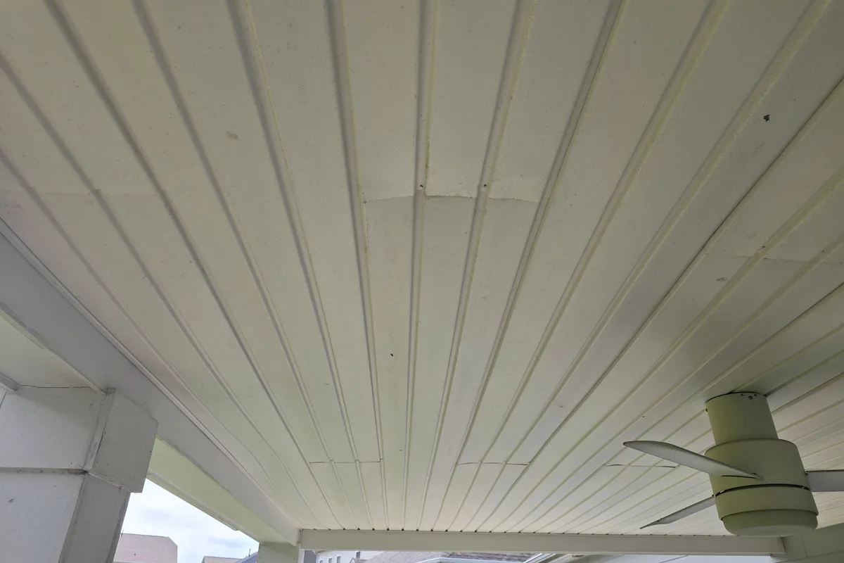 Original exterior structure before roof installation on Ancient Way Indian Land