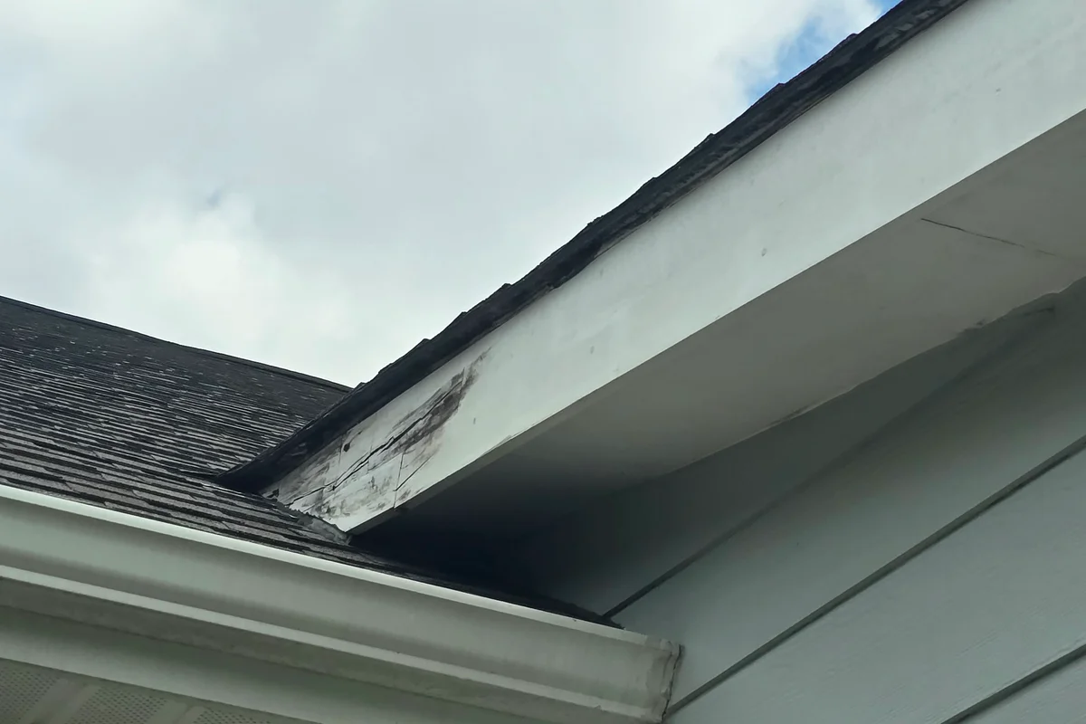 Completed patio cover project exterior view on Ancient Way, Indian Land SC